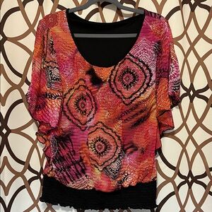 Vibrant Multicolor Women's Top